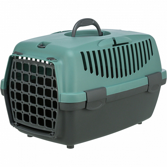 Transportný box CAPRI I, XS: 32x31x48cm (max. 6kg), tmavosivá/petrolejová