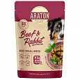 ARATON Adult Dog All Breeds KAPSIČKA s hovädzím a králikom, všetkých plemien, 500 g