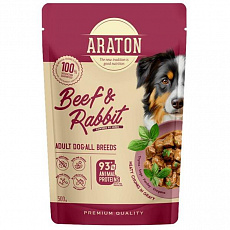 ARATON Adult Dog All Breeds KAPSIČKA s hovädzím a králikom, všetkých plemien, 500 g ARATON Adult Dog All Breeds KAPSIČKA s hovädzím a králikom, všetkých plemien, 500 g