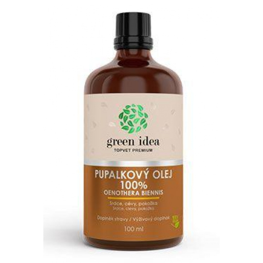 Olej pupalkový 100% TOPVET 100ml Olej pupalkový 100% TOPVET 100ml