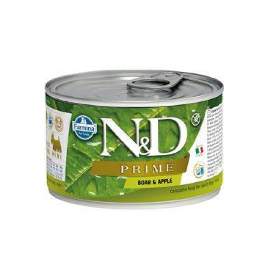 N&D DOG PRIME Adult Diviak & Jablko Mini 140g N&D DOG PRIME Adult Diviak & Jablko Mini 140g
