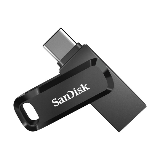 SanDisk Ultra Dual Drive USB paměť 128 GB USB Type-A / USB Type-C 3.2 Gen 1 (3.1 Gen 1) Černá, Stříbrná