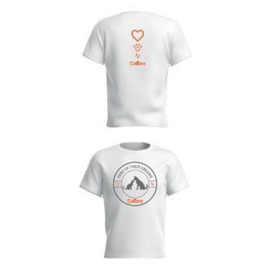 Calibra - oblečenie - dámske tričko biele M Calibra - oblečenie - dámske tričko biele M