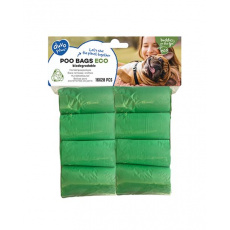 Vrecká DUVO+ na zber psích výkalov, 16x20 biologicky rozložiteľných vreciek, zelená farba Vrecká DUVO+ na zber psích výkalov, 16x20 biologicky rozložiteľných vreciek, zelená farba