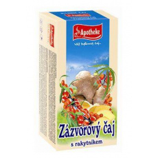 Čaj Apotheke Zázvor a rakytník 20x2g Čaj Apotheke Zázvor a rakytník 20x2g