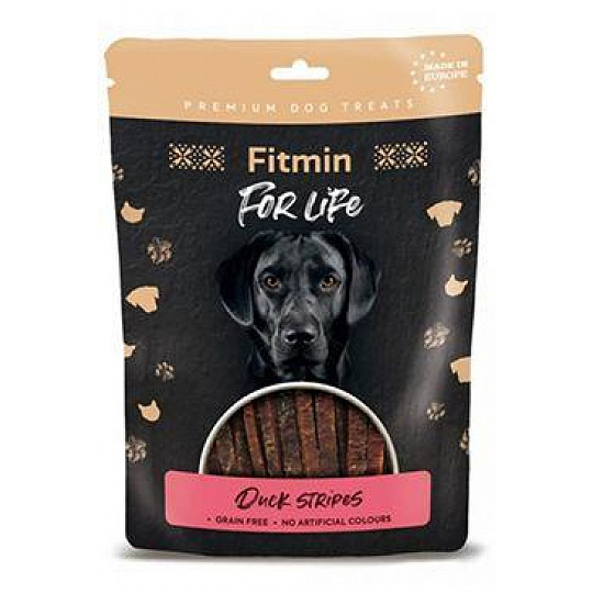 Fitmin FL dog poch. Kačacie prúžky 70g