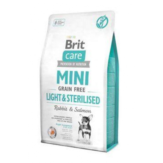 Brit Care Mini Light Sterilised Grain-free 7 kg