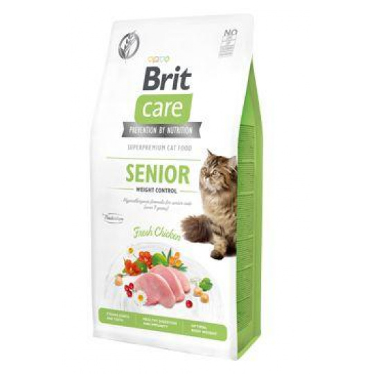 Brit Care Cat GF Senior Weight Control 7kg Brit Care Cat GF Senior Weight Control 7kg