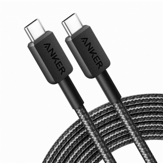 Anker 322 USB kabel 0,9 m USB C Černá