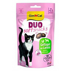 GimCat Duo Soft Snacks hydinové&jahňacie 50g GimCat Duo Soft Snacks hydinové&jahňacie 50g