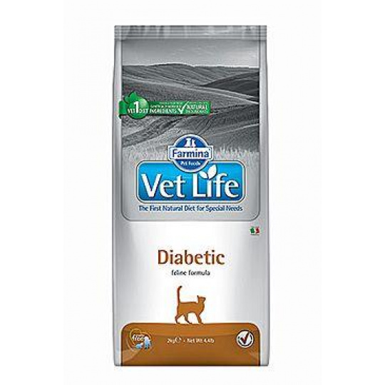 Vet Life Natural CAT Diabetic 2kg Vet Life Natural CAT Diabetic 2kg