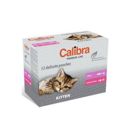 Calibra Cat kapsička Premium Kitten multipack 12x100g Calibra Cat kapsička Premium Kitten multipack 12x100g