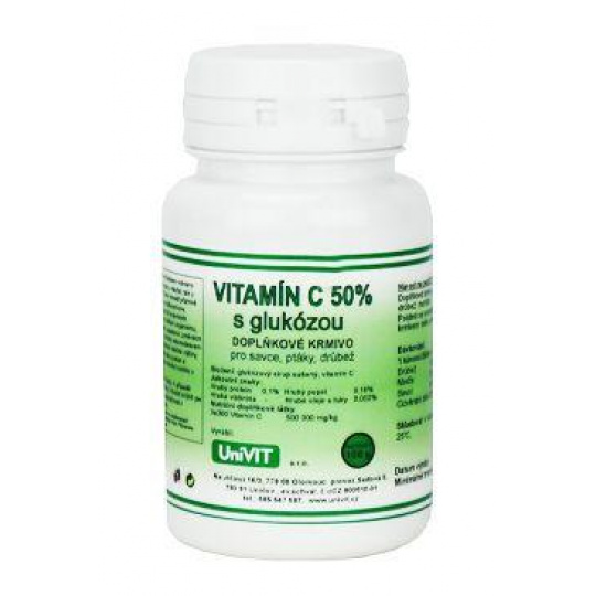 Vitamín C Roboran 50 s glukózou 100g Vitamín C Roboran 50 s glukózou 100g