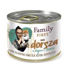 FAMILY FIRST Adult Cod dish - mokré krmivo pro kočky - 200g