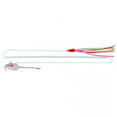 Udica s plyšovou hračkou a strapcom na druhom konci 40 cm