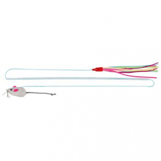 Udica s plyšovou hračkou a strapcom na druhom konci 40 cm