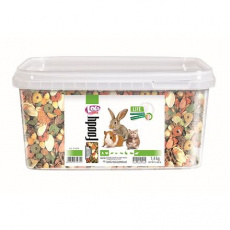 LOLO Foody - exotik mix kompl. krmivo pre hlodavce vedro 1,4 kg LOLO Foody - exotik mix kompl. krmivo pre hlodavce vedro 1,4 kg