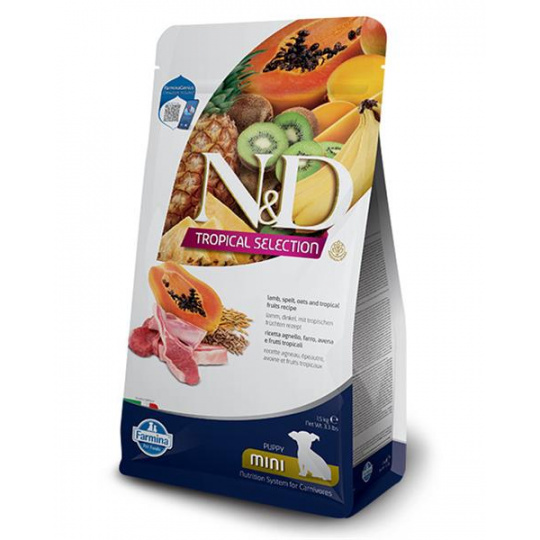 N&D TROPICAL SELECTION DOG Puppy Mini Lamb 5kg N&D TROPICAL SELECTION DOG Puppy Mini Lamb 5kg