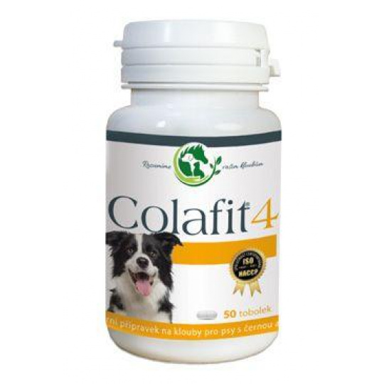 Colafit 4 na kĺby pre psy čierne/biele 50tbl Colafit 4 na kĺby pre psy čierne/biele 50tbl