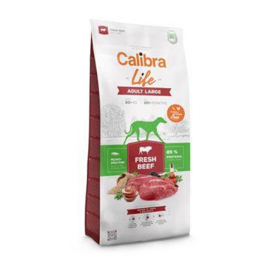 Calibra Dog Life Adult Large Fresh Beef 12kg Calibra Dog Life Adult Large Fresh Beef 12kg