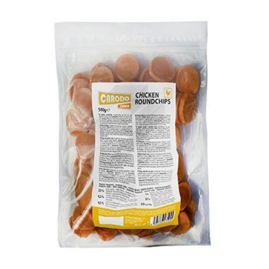 CARODO Dog pôch. Kuracie kolieska 500g