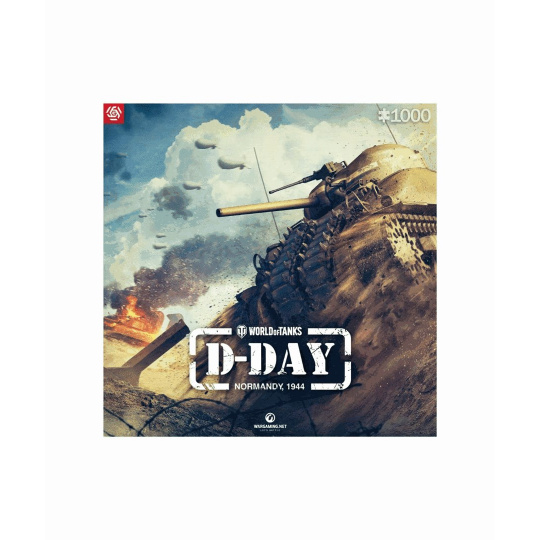 Puzzle Good Loot Gaming - World of Tanks: D-Day 1000 kusů