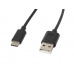 Lanberg CA-USBO-10CC-0018-BK USB kabel USB 2.0 1,8 m USB A USB C Černá