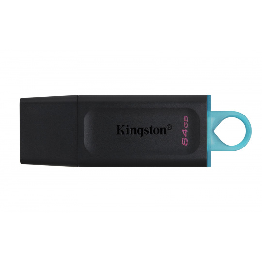 Kingston Technology DataTraveler Exodia USB paměť 64 GB USB Typ-A 3.2 Gen 1 (3.1 Gen 1) Černá, Tyrkysová