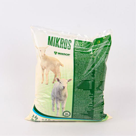 MIKROS Telmilk ovis mlieko pre jahňatá a kozľatá 3 kg MIKROS Telmilk ovis mlieko pre jahňatá a kozľatá 3 kg