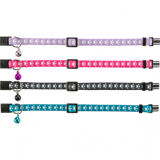 Nylonový obojok pre mačku, elastický, rôzne farby Nylonový obojok pre mačku, elastický, rôzne farby