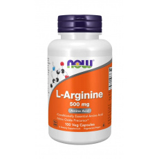 L-Arginín 500 mg - NOW Foods