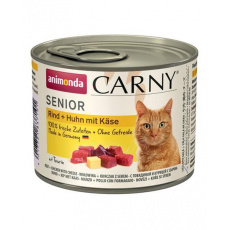 Animonda CARNY® cat Senior hovädzie, kura a syr bal. 6 x 200 g konzerva Animonda CARNY® cat Senior hovädzie, kura a syr bal. 6 x 200 g konzerva