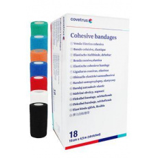 Elastická bandáž. CVET 10cmx4,5m mix farieb 18ks Elastická bandáž. CVET 10cmx4,5m mix farieb 18ks