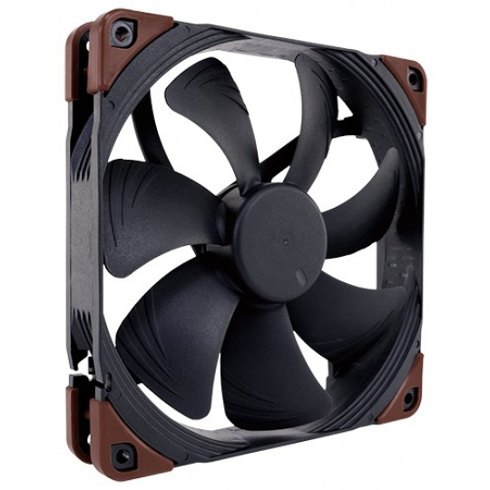 Noctua NF-A14 industrialPPC-2000 Počítačová skříň Ventilátor 14 cm Černá, Hnědá