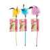 Hračka mačka udica Feather Duster mix farieb Zolux