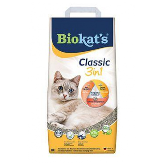 Podstielka Biokat's Classic 3in1 18l Podstielka Biokat's Classic 3in1 18l