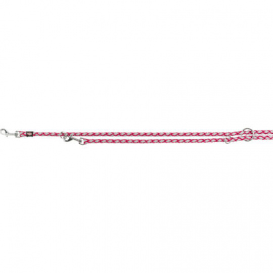 Vodítko CAVO okrúhle reflexné prepínacie - fuksiová