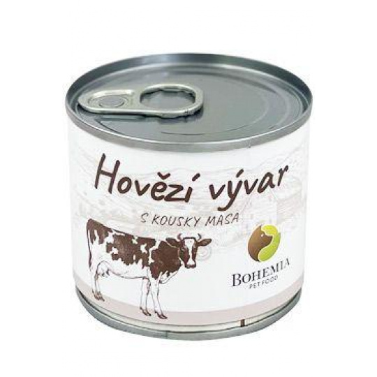 BOHEMIA Vývar Hovädzí s kúskami mäsa 140ml BOHEMIA Vývar Hovädzí s kúskami mäsa 140ml