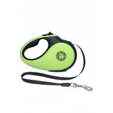 Vodítko samonavíjacie 12kg/3m zeleno/čierna Kiwi