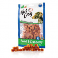 KIDDOG mini kostičky s králikom a brusnicami 80 g